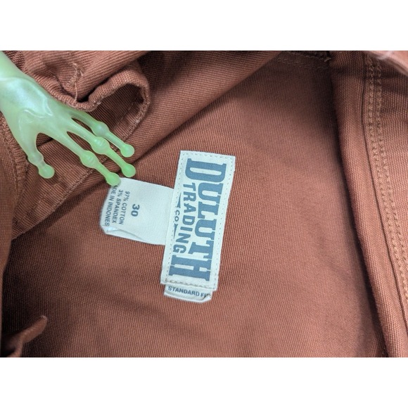 Duluth Trading Fire Hose Flex Work Shorts Mens 30 Brown Utility Zip Pockets - Picture 10 of 11